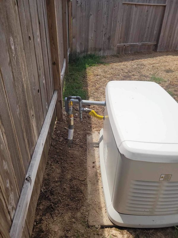 generator gas line installs gas plumber local plumber