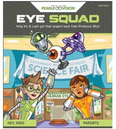 Eyestyles For Lifestyles eye exam child activity books
