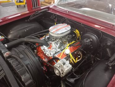 After pic of the engine bay finishing up!!