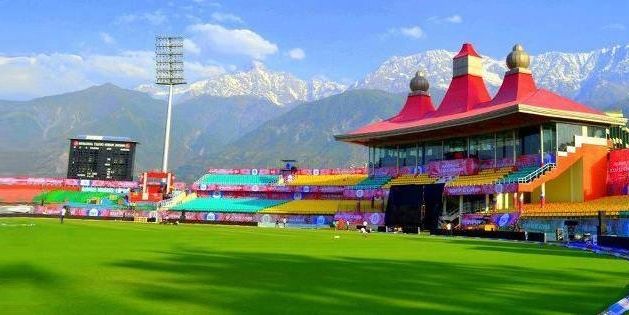 Cricket stadium in Dharamshala