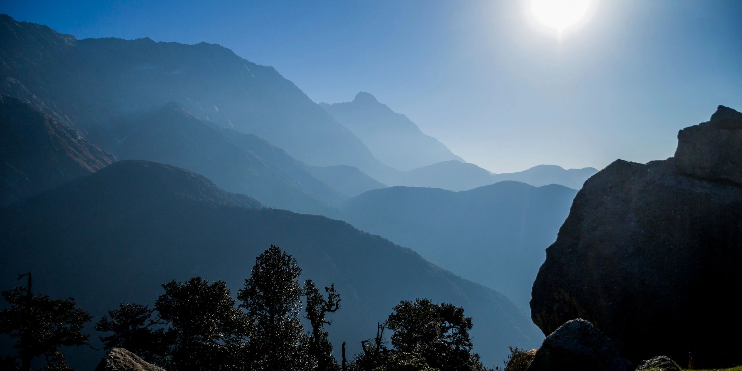 Sunrise Naddi valley Dharamshala