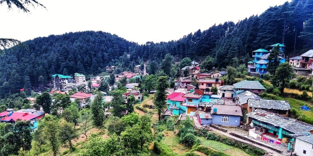 Valley view in Dharamashala