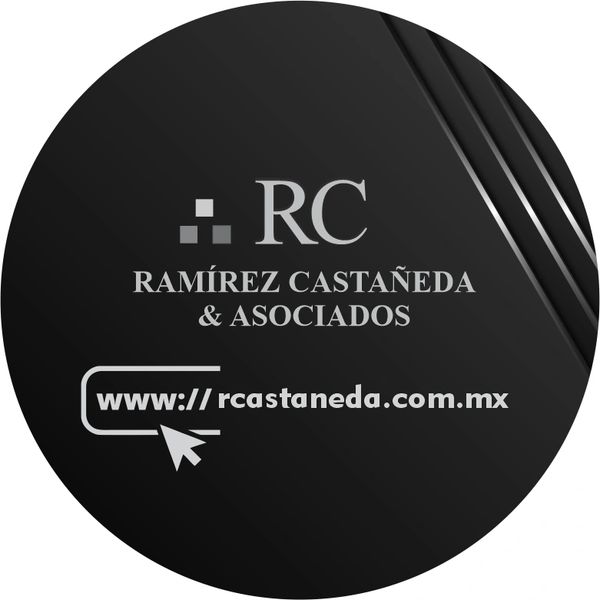 Logo of Ramírez Castañeda & Asociados with website URL on black background.