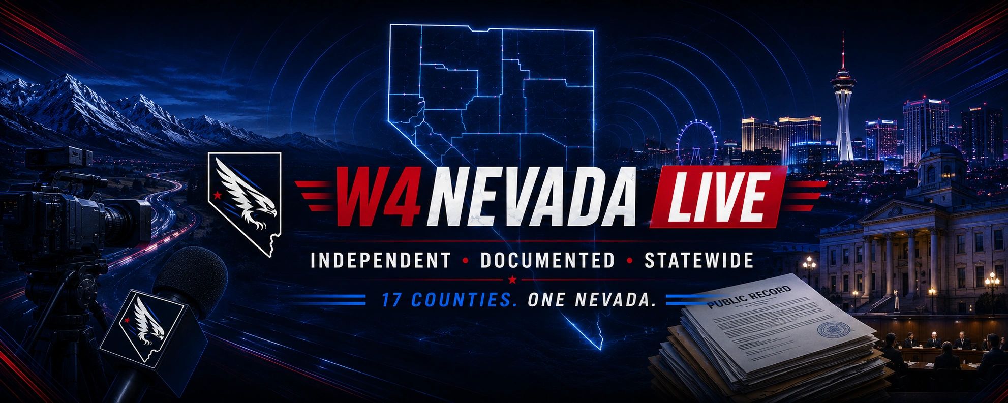W4Nevada Live independent Nevada news network serving all 17 counties.