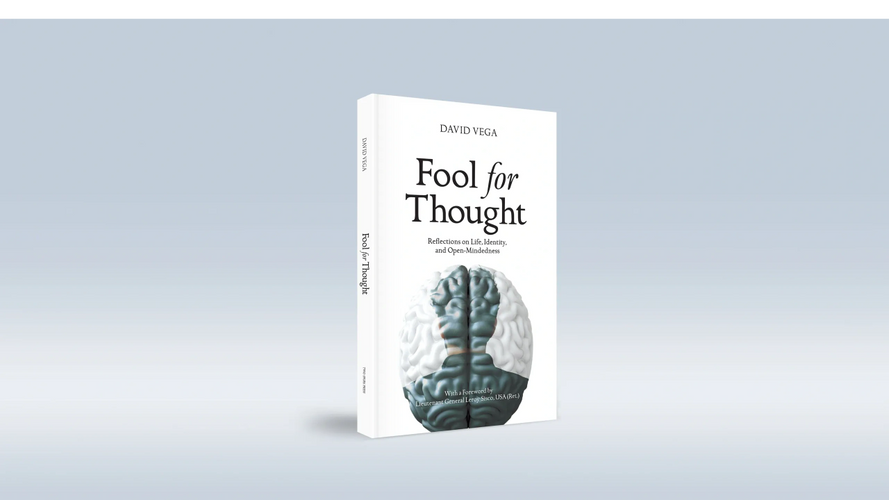 Black pencils in a gray holder next to a stack of white magazines with a camera in the background.