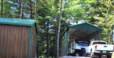 1/2 acre with private backyard finished and sold