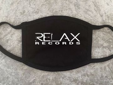 Relax Records Face Mask.  One size fits all.