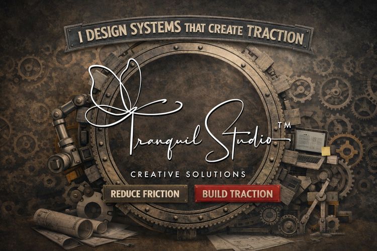 Tranquil Studio designs learning systems to help organizations reduce friction and build traction.