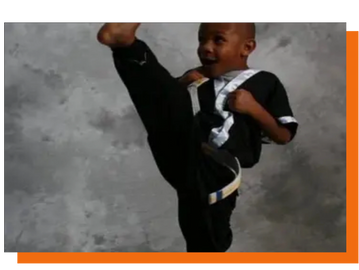 Martial arts classes for 5-7 year olds.