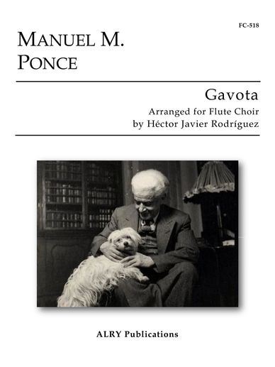 Gavota by Manuel Ponce arranged for Flute Choir. Click on the Image to listen to this arrangement. 