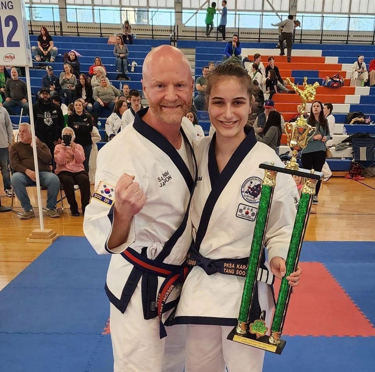 Karate champion, leadership, adult karate, self defense, karate competition, ladies self-defense