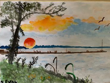 Lakeside, Ohio sunset