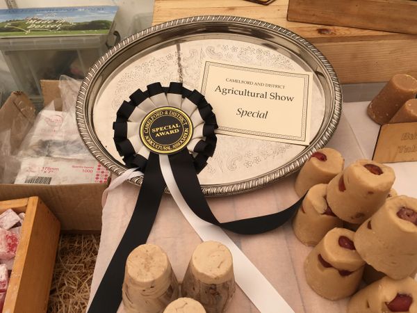 We have won the best stand award at Camelford agricultural show several times over the years