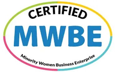 Certified MWBE logo representing Minority Women Business Enterprise.
