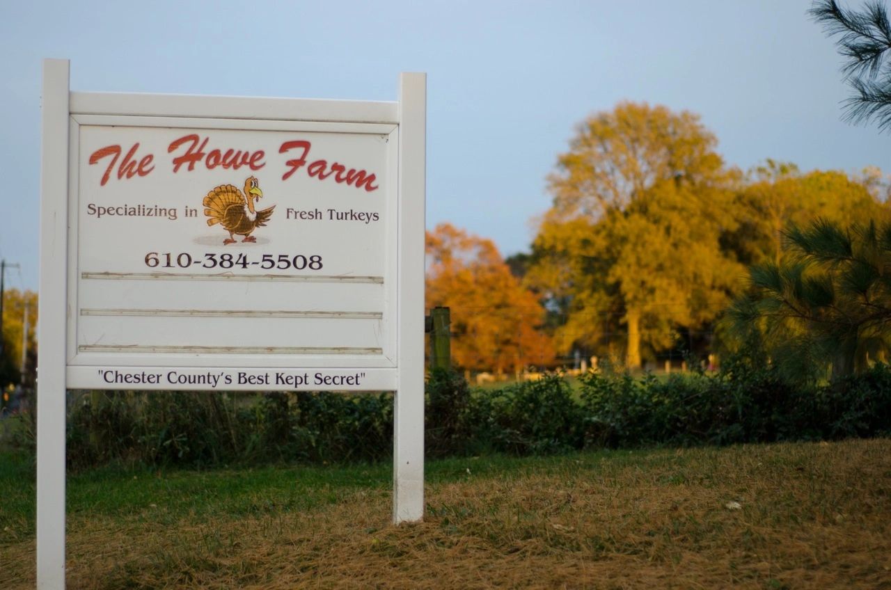 The Howe Farm Fresh Turkeys for Thanksgiving and Christmas