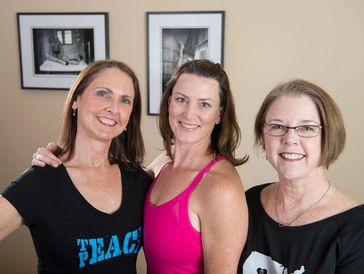 Kelli trained and works with Amy and Rachel at The Pilates Center in Boulder, CO.