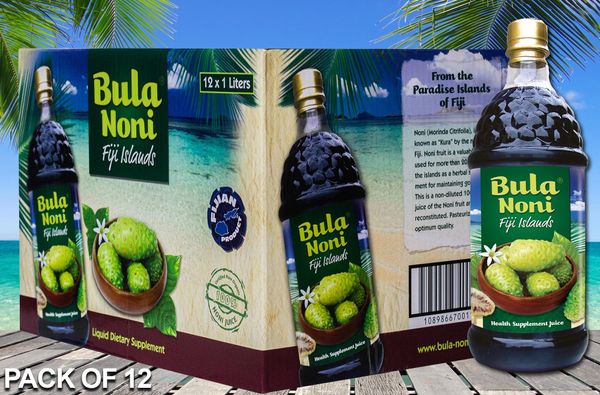 Bula Noni juice.