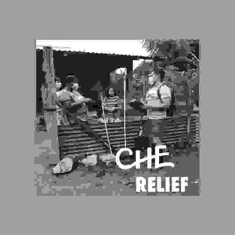 CHE Relief team members survey communities to assess needs.