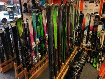 Used skis that work just as well as used!