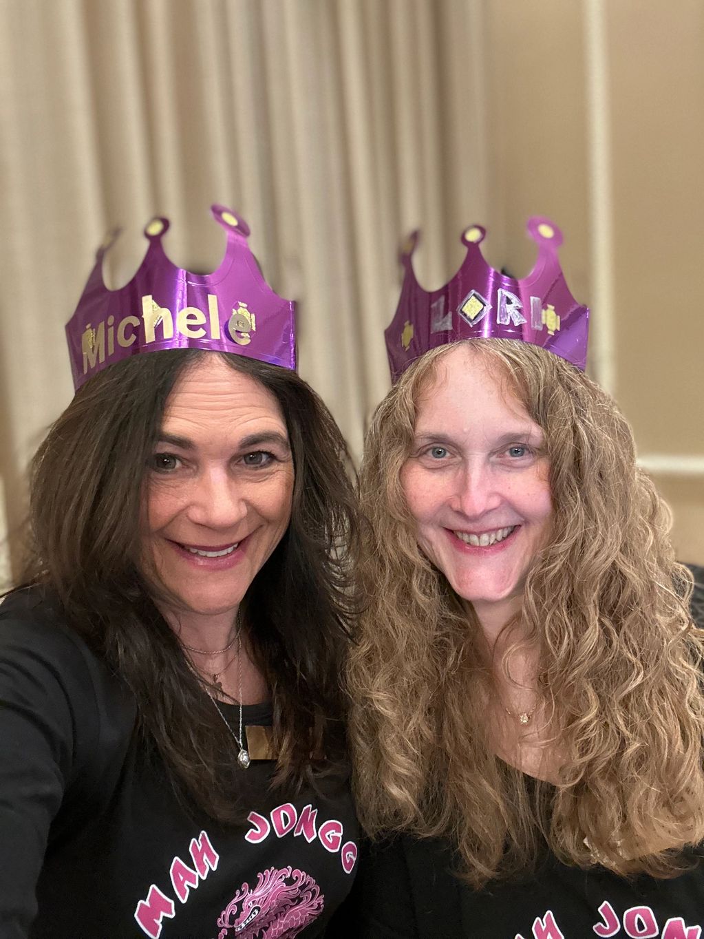 Mah Jonng Queens  Michele and Lori!