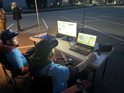 Preparing for a drone show