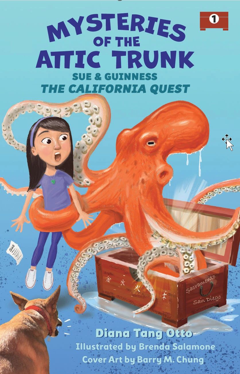 Mysteries of the Attic Trunk The California Question Middle Grade Educational Fantasy Book 1