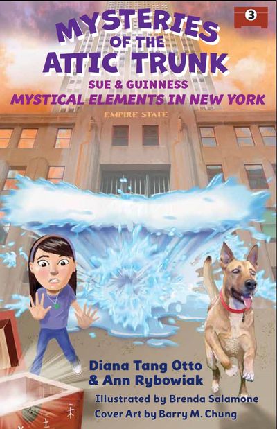 Mysteries of the Attic Trunk Mystical Elements in New York Midde Grade Education Fantasy book