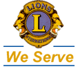 Lions Emblem we serve