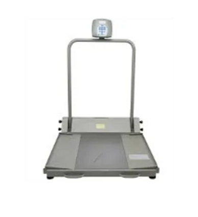 Bascula digital bariatrica de grado medico con pasamanos e índice de masa corporal (ibm), ref :