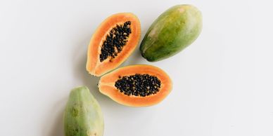 Opalima.  Natural skincare for adult acne. Papaya fruit is used in our line.