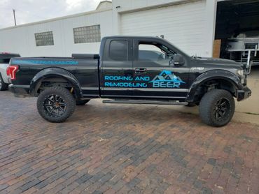 Any truck looks better with a decal from Gator Graphics