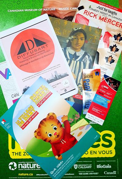 Printing and design of posters, brochures, pamphlets, rack cards, and flyers in Ottawa and Gatineau. Posters can be 11 X 17, 24 x36, 40 x 60