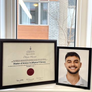 Dhiya Hassan Licensed Physiotherapist in Ottawa  - Masters of science in Physical Therapy