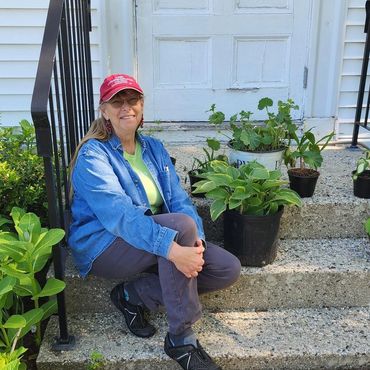 Our Plant Queen, Cyndi Menard, Organizes our Spring Plant Sales