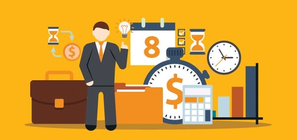 A man's time is money, valuable business Rinardis BC