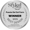 Best Design Winner of Southern Bride Styled challenge.