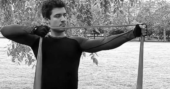 resistance band workout