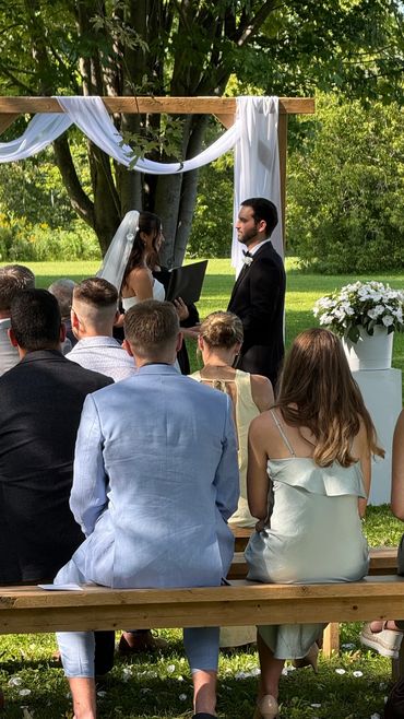 Daniel Gagnon & Ariane Paroyan Beautiful Ceremony and reception at Domaine mallity estates