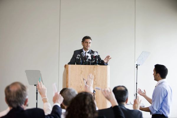 Press Conference Political event