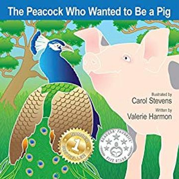 The Peacock Who Wanted to Be a Pig, an illustrated children's picture book, storybook, for kids.