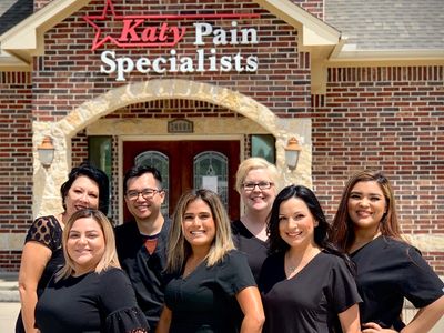 Staff at katy pain specialists.  Frequently asked questions
