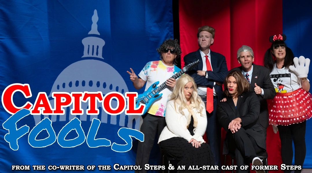 Capitol Fools cast poses for a group picture