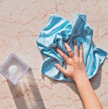 How to clean marble showers before and after marble restoration.
