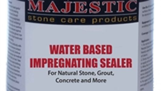 Marble sealer for periodic maintenance after marble restoration or marble polishing.