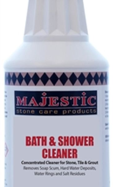 Marble shower cleaner safe to use daily after marble restoration or professional marble maintenance.