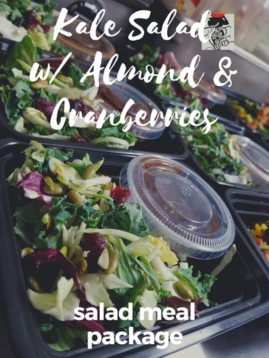 Fat Sisters Weekly Meal Prep Salad Menu in Atlanta, Ga. Includes Keto, Gluten Free, and More. 
