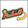 Mukikim's brand logo "HEAD-TO-HEAD TABLE TOP PINBALL" which is a fast paced action table game