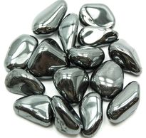 Hematite 
A grounding stone and helps with original thought