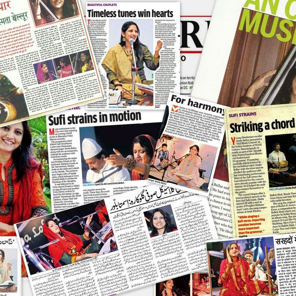 Sufi Singer Smita Bellur's Press Reviews