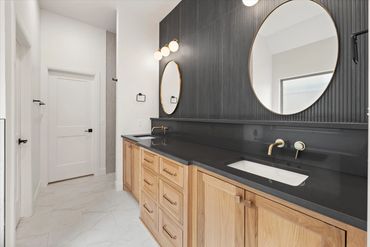 Luxury bathroom fixtures and vanities at our Edmond Oklahoma showroom